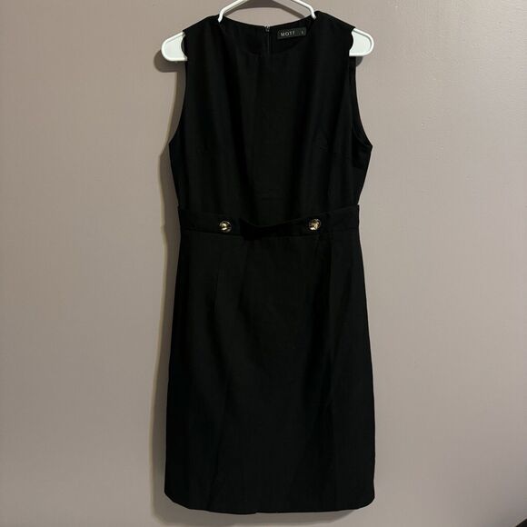 MOTF Beautiful Black dress‎ size Large - Picture 1 of 5